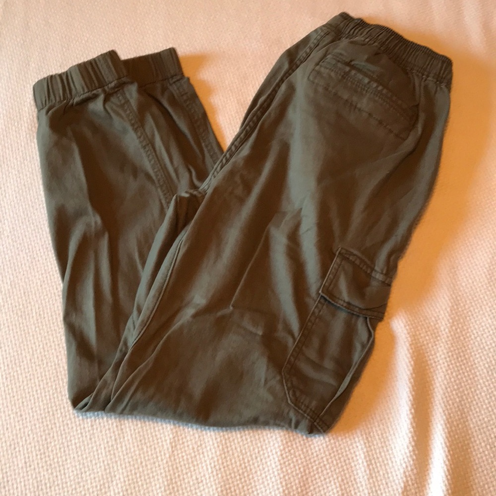 Men’s Medium Green Faded Glory Jogger Pants